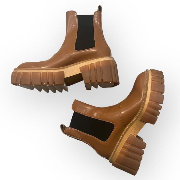 Stella McCartney Emilie Platform Chelsea Boots, Size 41/11 - Picture 9 of 16